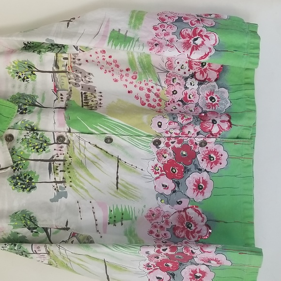 Vintage 90's Karen Hart  Floral Blazer sz. S - Picture 10 of 12